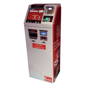 Automates en libre-service casinos CPS Système achat tickets TITO casinos